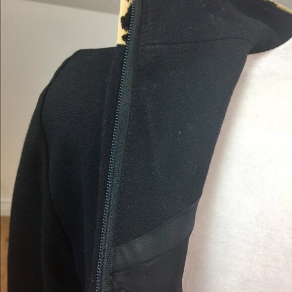 Vintage 90’s Depeche Mode Leopard Black Dress - Picture 11 of 12